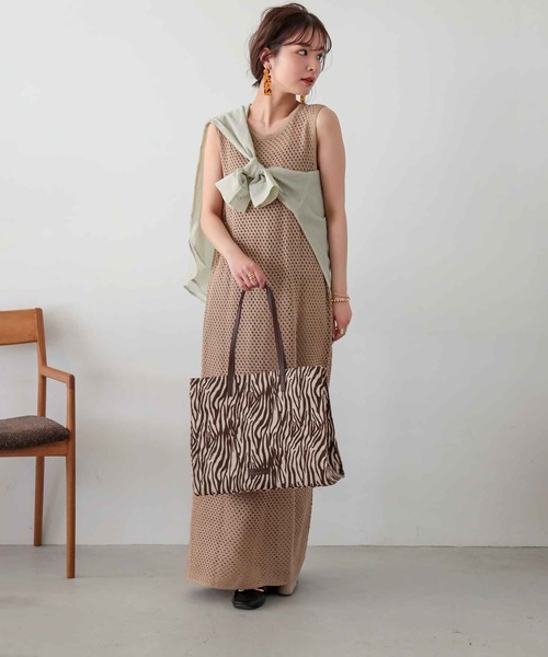 ALTROSE（アルトローズ）の「トートバッグ　[ﾌﾗﾝｼｽ]（トートバッグ・レディース・ベージュ/ブラウン/ホワイト系その他/ホワイト系その他2・FREE）」の20枚目の写真