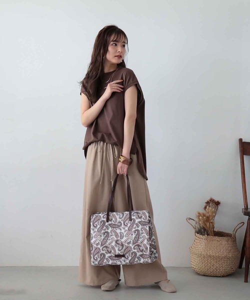 ALTROSE（アルトローズ）の「トートバッグ　[ﾌﾗﾝｼｽ]（トートバッグ・レディース・ベージュ/ブラウン/ホワイト系その他/ホワイト系その他2・FREE）」の22枚目の写真