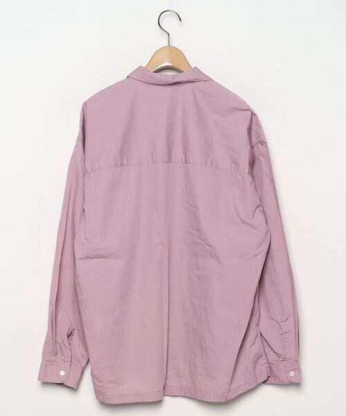 MAISON SPECIAL（メゾンスペシャル）の「長袖シャツ（シャツ/ブラウス・メンズ・パープル・48）」の2枚目の写真