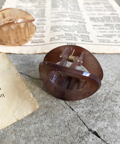 aller au lit（アレオリ）の「FT:aller au lit（アレオリ） バンス（バレッタ/ヘアクリップ・レディース・ベージュ/ブラウン/キャメル・FREE）」の12枚目の写真