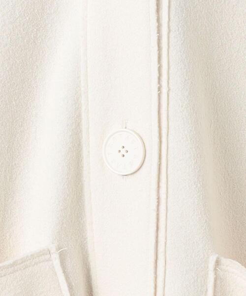 ASTRAET（アストラット）の「＜ASTRAET（アストラット）＞ブークレー Vネックカーディガン†（カーディガン/ボレロ・レディース・ブラック/オフホワイト/モカ・FREE）」の5枚目の写真