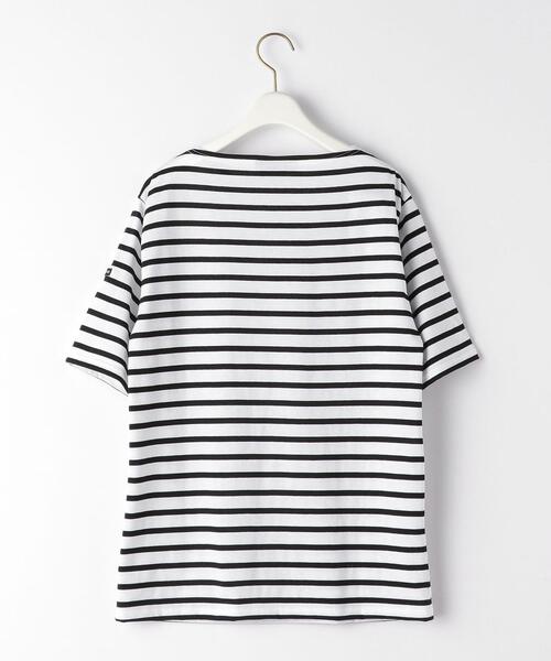 SAINT JAMES（セントジェームス）の「[ セントジェームス ] SAINT JAMES SC ピリアック ボーダー プルオーバー カットソー 21（Tシャツ/カットソー・レディース・ライトブルー/ライトグレー/ホワイト・3/1）」の7枚目の写真