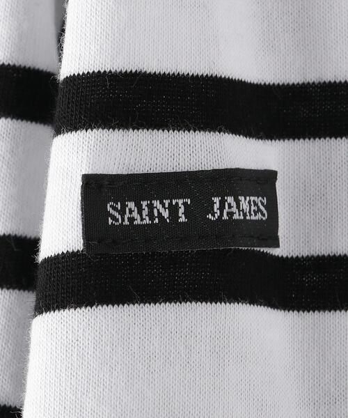 SAINT JAMES（セントジェームス）の「[ セントジェームス ] SAINT JAMES SC ピリアック ボーダー プルオーバー カットソー 21（Tシャツ/カットソー・レディース・ライトブルー/ライトグレー/ホワイト・3/1）」の15枚目の写真