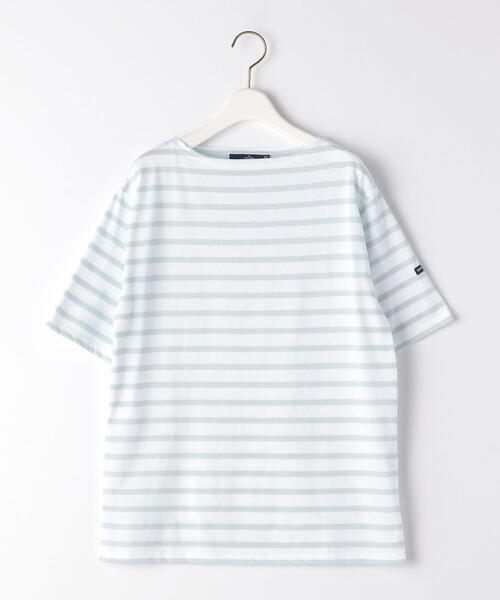 SAINT JAMES（セントジェームス）の「[ セントジェームス ] SAINT JAMES SC ピリアック ボーダー プルオーバー カットソー 21（Tシャツ/カットソー・レディース・ライトブルー/ライトグレー/ホワイト・3/1）」の19枚目の写真