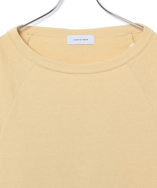 ADAM ET ROPE'(アダムエロペ)の「ワイドスリーブくびれTEE(Tシャツ/カットソー・レディース・ホワイト/ベージュ/グリーン・FREE)」の4枚目の写真