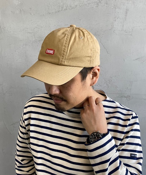 CHUMS（チャムス）の「[CHUMS/チャムス] ブッシュパイロットロゴキャップ（キャップ・メンズ・モスグリーン/サンドベージュ/ブラック・F）」の6枚目の写真