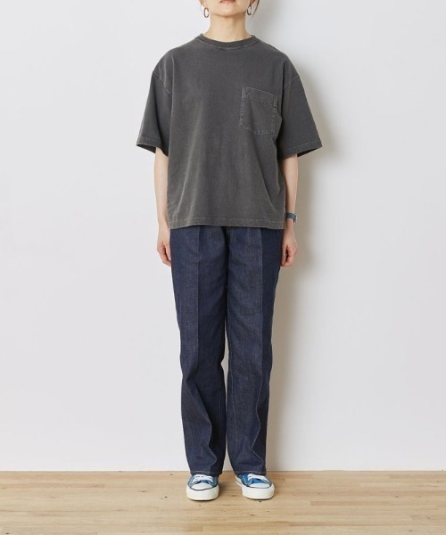 THE SHINZONE（ザ　シンゾーン）の「Shinzone HIGH WAIST IVY JEANS 20AMSPA65（デニムパンツ・レディース・ブルー・32inch/30inch/34inch/36inch）」の6枚目の写真