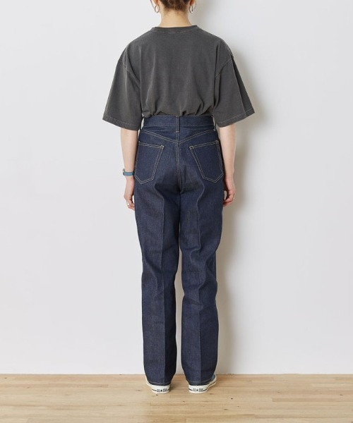 THE SHINZONE（ザ　シンゾーン）の「Shinzone HIGH WAIST IVY JEANS 20AMSPA65（デニムパンツ・レディース・ブルー・32inch/30inch/34inch/36inch）」の7枚目の写真