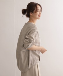 URBAN RESEARCH DOORS | リネンバックタックプルオーバー(シャツ/ブラウス)