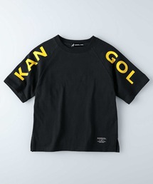 【KANGOL】ビッグシルエットラグランロゴTシャツ