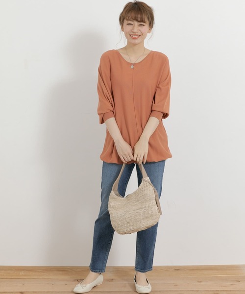 アーバンリサーチサニーレーベル2wayドルマンプルオーバー綿Ｖネックニットkbf アーバンリサーチサニーレーベル2wayドルマンプルオーバー綿Vネック