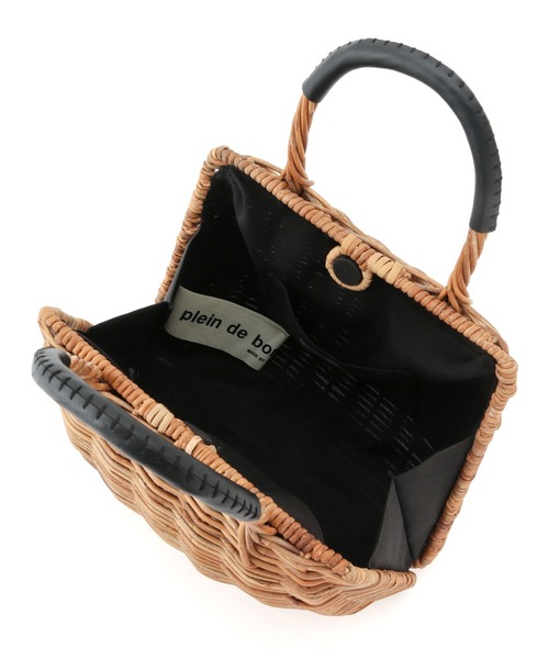 MADEMOISELLE ROPE'（マドモアゼル ロペ）の「【Odds】シェルバスケットバッグ（かごバッグ・レディース・ベージュ・FREE）」の6枚目の写真