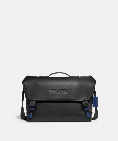 COACH(コーチ)の「リーグ バイク バッグ シグネチャー ジャカード COACH(コーチ)の「リーグ バイク バッグ シグネチャー ジャカード