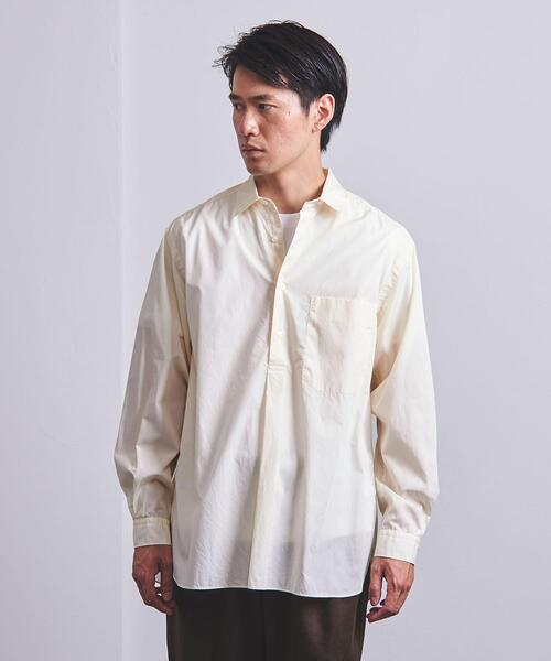 UNITED ARROWS(ユナイテッドアローズ)の「<UNITED ARROWS> 200/2 ブロード プルオーバー レギュラー(シャツ/ブラウス・メンズ・ライトブルー/オフホワイト・SMALL/MEDIUM/X-LARGE/LARGE)」の1枚目の写真