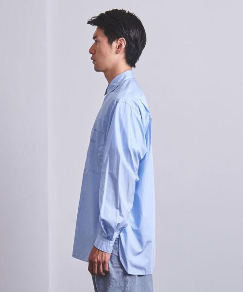 UNITED ARROWS(ユナイテッドアローズ)の「<UNITED ARROWS> 200/2 ブロード プルオーバー レギュラー(シャツ/ブラウス・メンズ・ライトブルー/オフホワイト・SMALL/MEDIUM/X-LARGE/LARGE)」の4枚目の写真