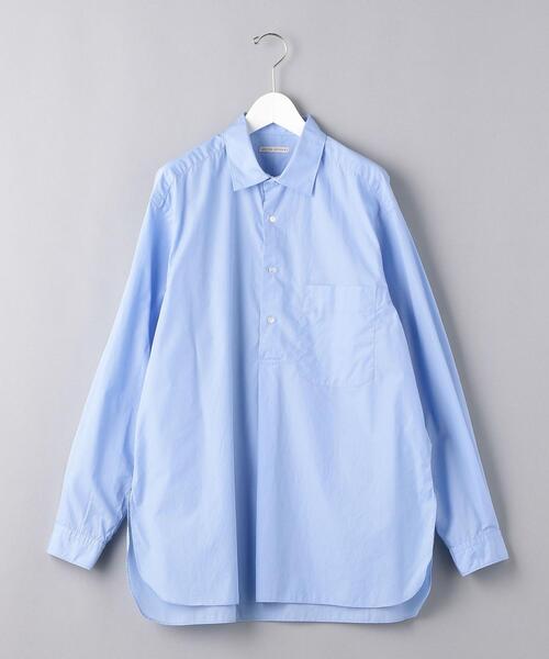 UNITED ARROWS(ユナイテッドアローズ)の「<UNITED ARROWS> 200/2 ブロード プルオーバー レギュラー(シャツ/ブラウス・メンズ・ライトブルー/オフホワイト・SMALL/MEDIUM/X-LARGE/LARGE)」の9枚目の写真