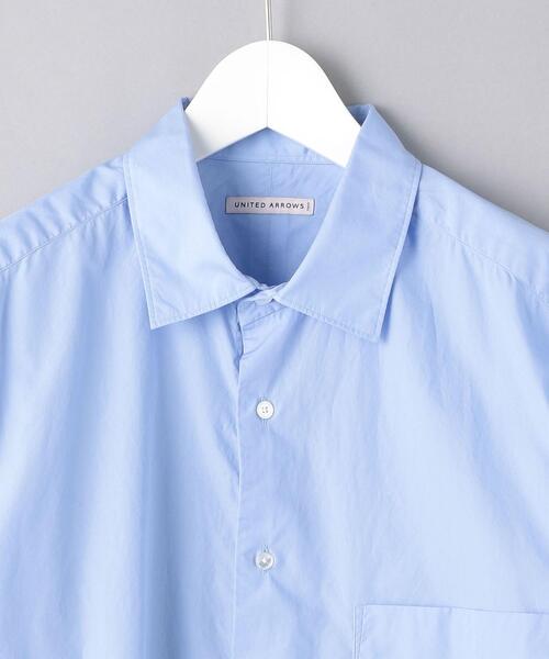 UNITED ARROWS(ユナイテッドアローズ)の「<UNITED ARROWS> 200/2 ブロード プルオーバー レギュラー(シャツ/ブラウス・メンズ・ライトブルー/オフホワイト・SMALL/MEDIUM/X-LARGE/LARGE)」の11枚目の写真