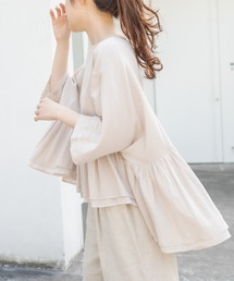 PUAL CE CIN | インドコットンボイルプルオーバーブラウス(シャツ/ブラウス)