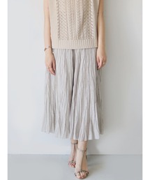 Te chichi CLASSIC（テチチクラシック）の「綿ボイルアイレット刺繍ロングスカート（スカート）」