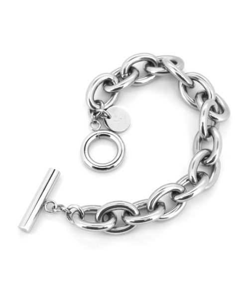 LHME（エルエイチエムイー）の「【WEB限定】“100%PURE!!!”アズキチェーンブレスレット/サージカルステンレス（金属アレルギー対応）【LHME / エルエイチエムイー】（ブレスレット・レディース・シルバー・S/M）」の3枚目の写真