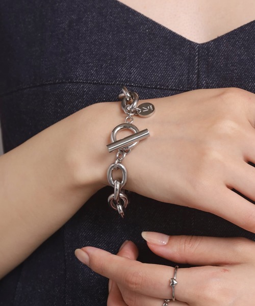 LHME（エルエイチエムイー）の「【WEB限定】“100%PURE!!!”アズキチェーンブレスレット/サージカルステンレス（金属アレルギー対応）【LHME / エルエイチエムイー】（ブレスレット・レディース・シルバー・S/M）」の13枚目の写真