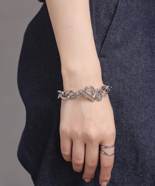 LHME（エルエイチエムイー）の「【WEB限定】“100%PURE!!!”アズキチェーンブレスレット/サージカルステンレス（金属アレルギー対応）【LHME / エルエイチエムイー】（ブレスレット・レディース・シルバー・S/M）」の14枚目の写真