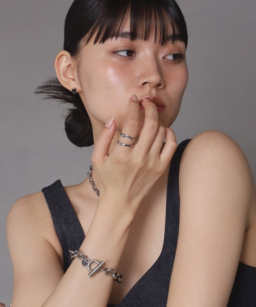 LHME（エルエイチエムイー）の「【WEB限定】“100%PURE!!!”アズキチェーンブレスレット/サージカルステンレス（金属アレルギー対応）【LHME / エルエイチエムイー】（ブレスレット・レディース・シルバー・S/M）」の16枚目の写真