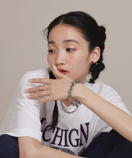 LHME（エルエイチエムイー）の「【WEB限定】“100%PURE!!!”アズキチェーンブレスレット/サージカルステンレス（金属アレルギー対応）【LHME / エルエイチエムイー】（ブレスレット・レディース・シルバー・S/M）」の7枚目の写真