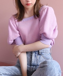 one after another NICE CLAUP | カラフルサマーニット(ニット/セーター)