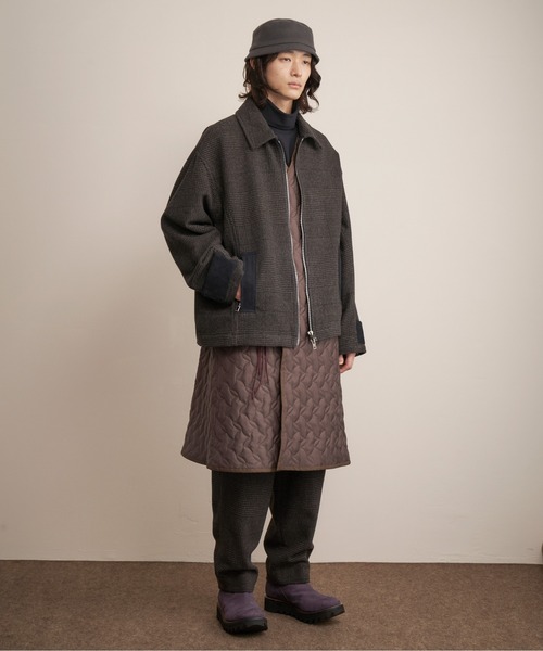 And A（アンドエー）の「TROVE トローブ / MJUK HAT ミューク バケットハット / 65HAT01（ハット・メンズ・グレイッシュベージュ/ブラック・ONE SIZE）」の6枚目の写真