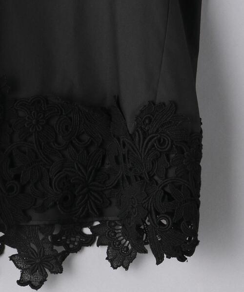 Sacai（サカイ）の「＜sacai（サカイ）＞レース カットソー ■■■（Tシャツ/カットソー・レディース・ブラック/ホワイト・2/1）」の6枚目の写真