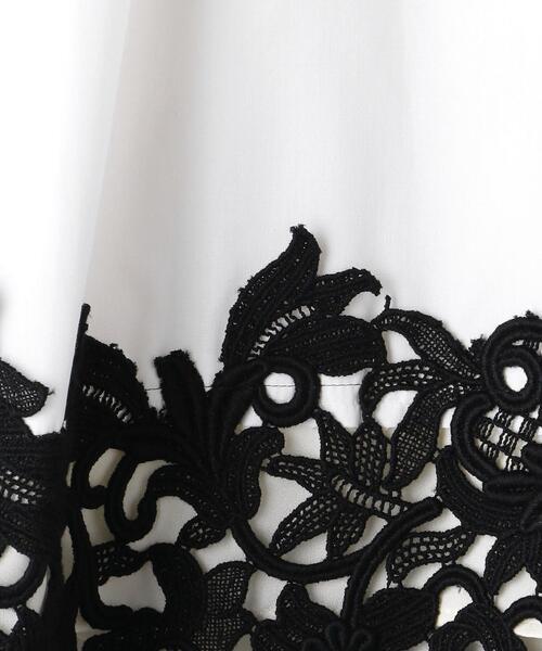 Sacai（サカイ）の「＜sacai（サカイ）＞レース カットソー ■■■（Tシャツ/カットソー・レディース・ブラック/ホワイト・2/1）」の8枚目の写真