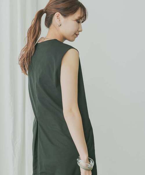 KBF+（ケービーエフプラス）の「KBF+　メモリーモードフォルムワンピース（ワンピース・レディース・グレー/ブラック・ONE）」の9枚目の写真