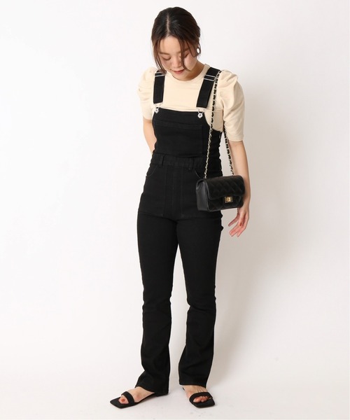 U by SPICK&SPAN(ユーバイスピックアンドスパン)の「【AULENTTI/オウレンティ】 キルティングショルダーバッグ◆(ショルダーバッグ・レディース・ブラック/アイボリー/ボルドー・FREE)」の5枚目の写真