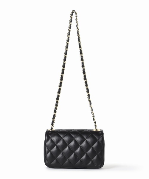 U by SPICK&SPAN(ユーバイスピックアンドスパン)の「【AULENTTI/オウレンティ】 キルティングショルダーバッグ◆(ショルダーバッグ・レディース・ブラック/アイボリー/ボルドー・FREE)」の19枚目の写真
