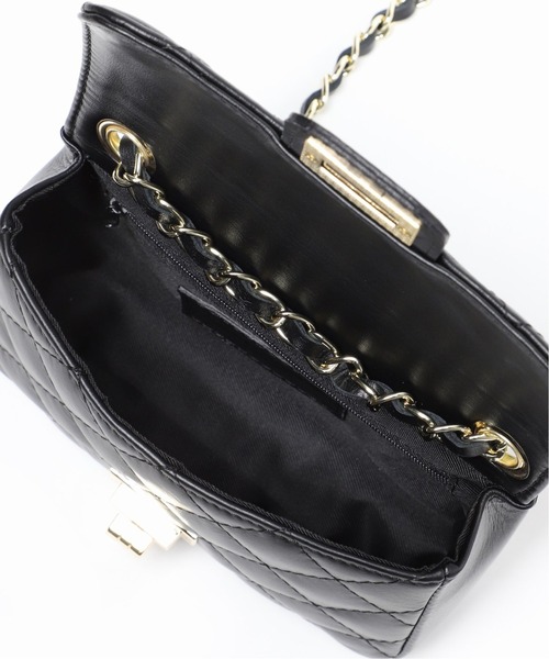 U by SPICK&SPAN(ユーバイスピックアンドスパン)の「【AULENTTI/オウレンティ】 キルティングショルダーバッグ◆(ショルダーバッグ・レディース・ブラック/アイボリー/ボルドー・FREE)」の22枚目の写真