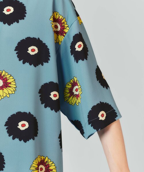 tk.TAKEO KIKUCHI（ティーケータケオキクチ）の「◆Eiji Fukui×tk.TAKEO KIKUCHI コラボFlower総柄シャツ（シャツ/ブラウス・メンズ・ホワイト系6/ブルー系8/ブラック系3・88/66）」の15枚目の写真