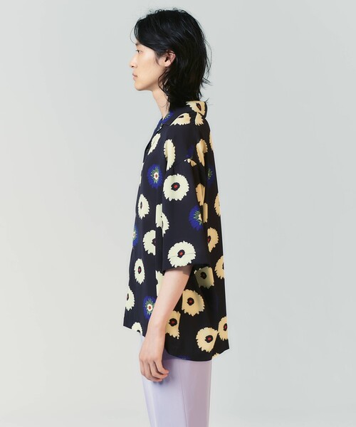 tk.TAKEO KIKUCHI（ティーケータケオキクチ）の「◆Eiji Fukui×tk.TAKEO KIKUCHI コラボFlower総柄シャツ（シャツ/ブラウス・メンズ・ホワイト系6/ブルー系8/ブラック系3・88/66）」の22枚目の写真