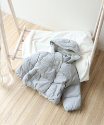 ダブルボタン中綿アウター_ウォッシャブル