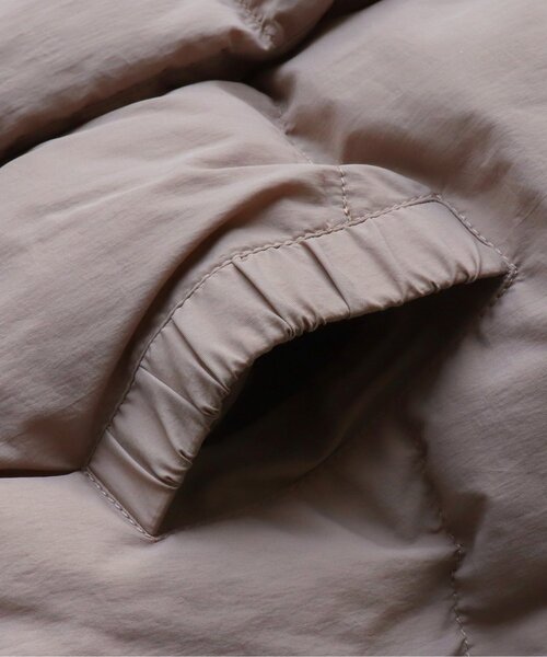 apres les cours（アプレレクール）の「ダブルボタン中綿アウター_ウォッシャブル（ダウンジャケット/コート・キッズ・ベージュ/ミント/アイボリー・120/130/80/90/110/100/140）」の7枚目の写真