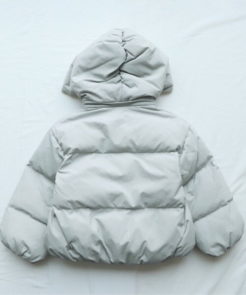 apres les cours（アプレレクール）の「ダブルボタン中綿アウター_ウォッシャブル（ダウンジャケット/コート・キッズ・ベージュ/ミント/アイボリー・120/130/80/90/110/100/140）」の19枚目の写真