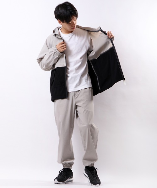 POWER TO THE PEOPLE（パワートゥーザピープル）の「POWER TO THE PEOPLE MOVINGナイロンジョガーパンツ（その他パンツ・メンズ・ブラウン/ライトグレー/ブラック・M/LL/L）」の20枚目の写真