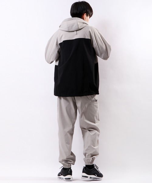 POWER TO THE PEOPLE（パワートゥーザピープル）の「POWER TO THE PEOPLE MOVINGナイロンジョガーパンツ（その他パンツ・メンズ・ブラウン/ライトグレー/ブラック・M/LL/L）」の22枚目の写真