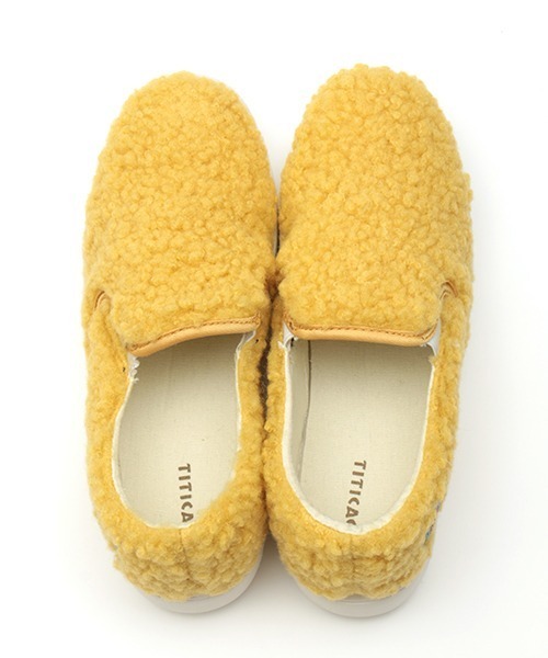 チチカカ（チチカカ）の「ボアスリッポン（スリッポン・レディース・ホワイト/イエロー/ブラウン/ブラック・MEDIUM/LARGE）」の19枚目の写真