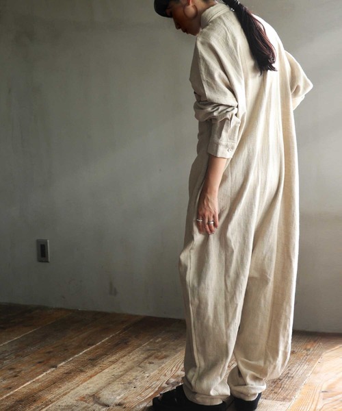 antiqua（アンティカ）の「ジャンプスーツ（つなぎ/オールインワン