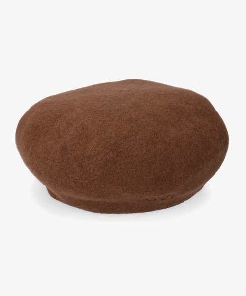 arth(アース)の「arth Ca/W Basque Beret(ハンチング/ベレー帽・レディース・ダークグレー/パープル/ホワイト/オレンジ/ブラウン・57cm)」の3枚目の写真