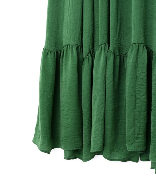 ADAM ET ROPE'（アダムエロペ）の「スウィングフレアイージースカート（スカート・レディース・ブラック/モスグリーン・FREE）」の11枚目の写真