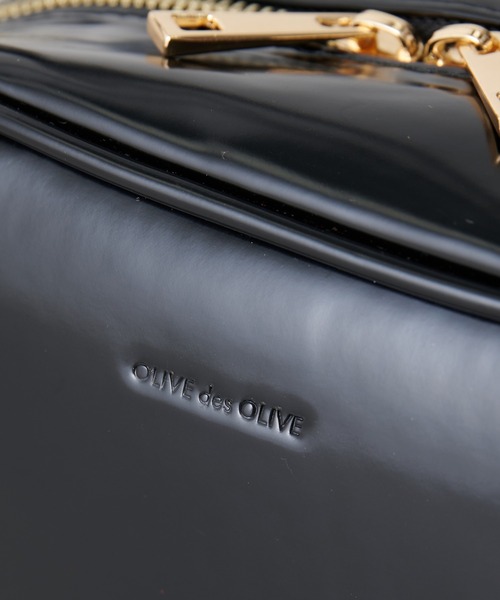 OLIVE des OLIVE（オリーブデオリーブ）の「キューブショルダーバッグ（ショルダーバッグ・レディース・オフホワイト/ブラック/ダークブラウン・FREE）」の16枚目の写真