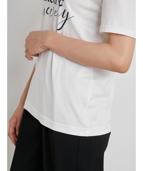 SNIDEL - SNIDEL　QUEEN ロゴTシャツ　ホワイト SNIDEL（スナイデル）の「ロゴT-Shirt（Tシャツ/カットソー