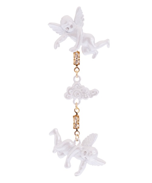 PAMEO POSE（パメオポーズ）の「Angels Pierce（ピアス（両耳用）・レディース・ホワイト/ゴールド/シルバー・FREE）」の9枚目の写真